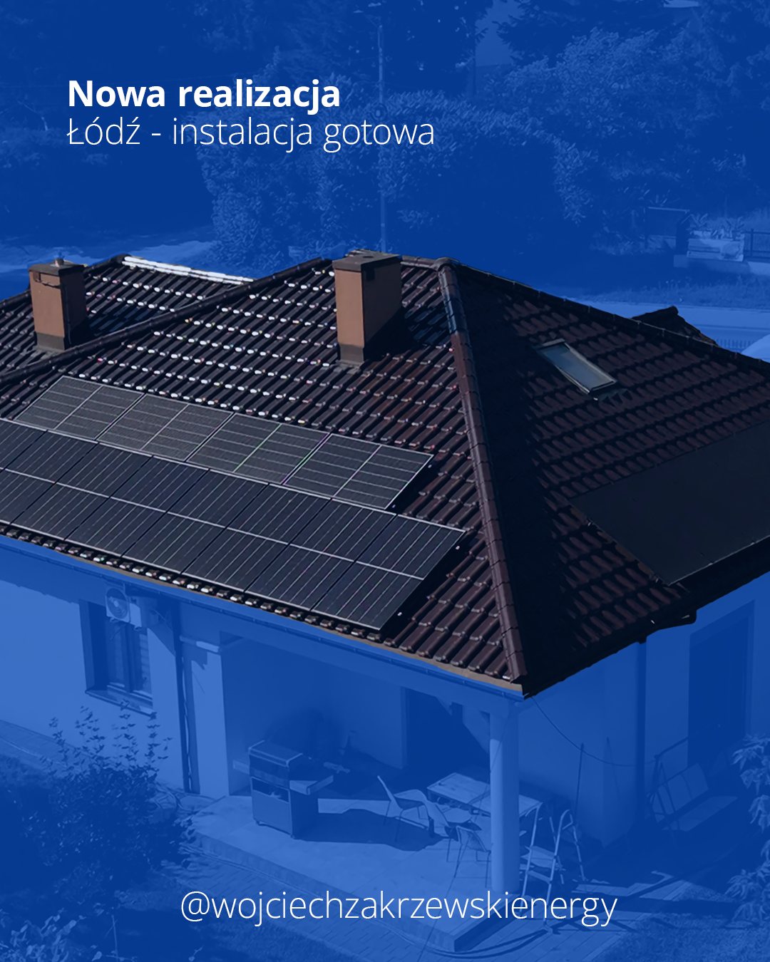 Karuzela fotowoltaika, slajd 1: nowa realizacja w Łodzi